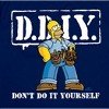 Don't Do It Yourself Homer DDIY Handyman Homer Simpsons T-Shirt