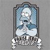 Simpsons Movie Praise Jebus Homer Simpson