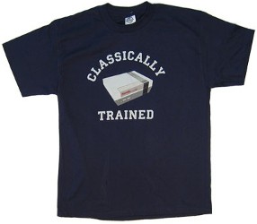 nintendo classically trained shirt