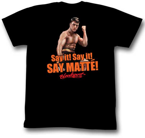 bloodsport tshirts