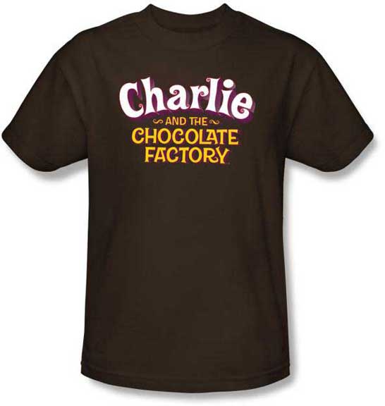 willy wonka and the chocolate factory t shirt