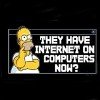 Internet  Homer Simpson T-Shirt