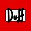 Simpsons Duff Beer Logo