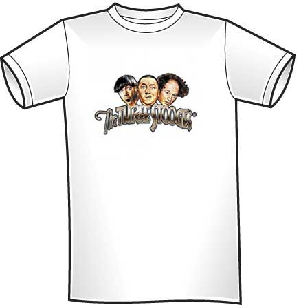 3 stooges tee shirts