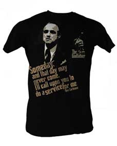 Vito Corleone Godfather T-Shirt - Godfather T-Shirts - Movie Tee Shirt ...