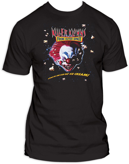 Killer Klowns T-Shirt-Clown Head-Cool Tees-Funny T-Shirts