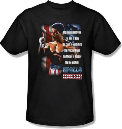 Rocky T-Shirts - Apollo Creed