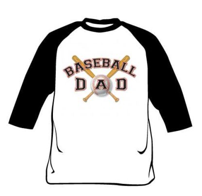 Raglan Shirt - Baseball Dad