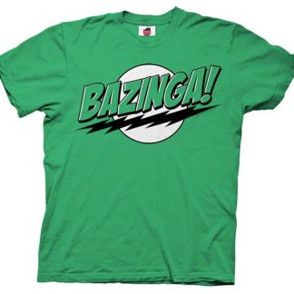 Big Bang Theory T-Shirt - Bazinga Green