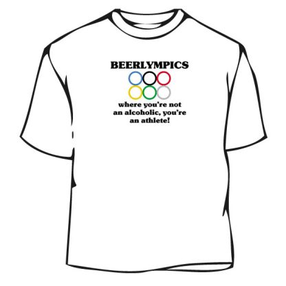 Humorous T-Shirt - Beerlympics
