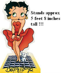 Betty Boop Cardboard Stand Up