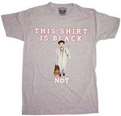 Borat Shirt Is Black Tee Shirt