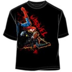 Marvel Comics Spider-man And Blade The Vampire Tees