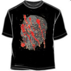 Blood  Skull Tee Shirt