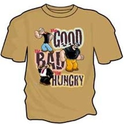 Popeye T-Shirt The Good The Bad And The Hungry
