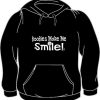 Hoodie - Boobies Make Me Smile