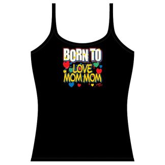 Strap Tank Top - Born to Love Mommy