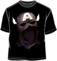 Winged Captain America Mask T-Shirt