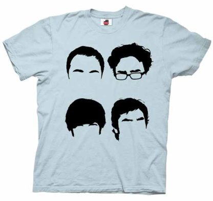 Big Bang Theory T-Shirt - Cast Hairlines