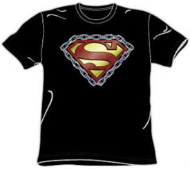 Classic Logo Superman Chained T-Shirt