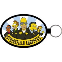 Springfield Choppers Homer Simpson Keychain