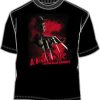 Classic Nightmare On Elm Street Movie Poster Tee Shirt