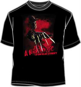 Classic Nightmare On Elm Street Movie Poster Tee Shirt