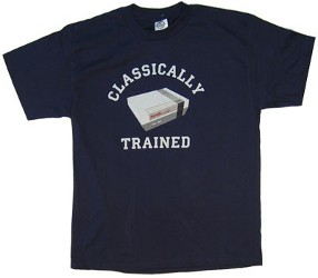Classically Trained Nintendo T-Shirts