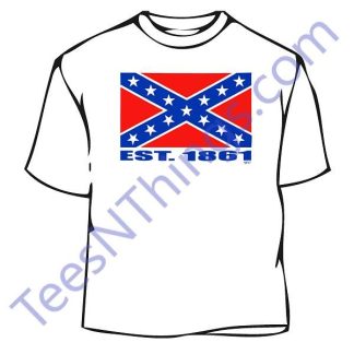 1861 Confederate Flag T-Shirt
