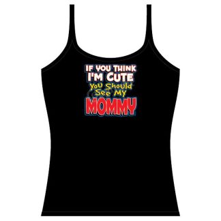 Strap Tank Top - Cute See Mommy