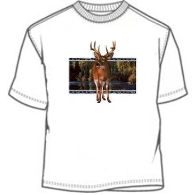 Wilderness buck puff tee shirt