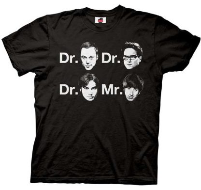 Big Bang Theory Shirt - Drs and Mr