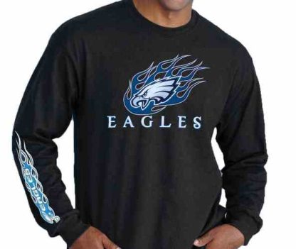 Philadelphia Eagles Long Sleeve Flame Logo