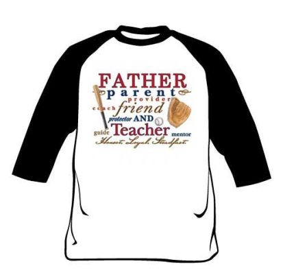 Raglan Shirt - Father is a Friend