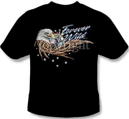 Forever Wild Biker T-Shirt