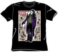 Funny Pages Batman Dark Knight Joker Shirt