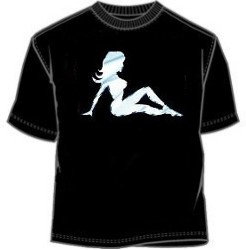 Girl Silhouette Tee Shirt