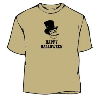 Happy Halloween Lucky Skull T-Shirt