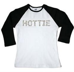 Hottie 3/4 Length Raglan T-Shirt