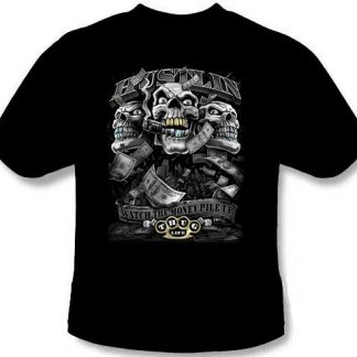 Skull Shirt - Hustlin