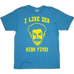 Borat I Like Sex High Five Tees