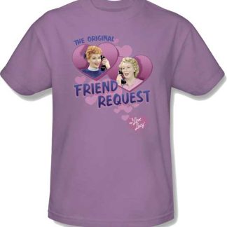 I Love Lucy Friend Request Tee