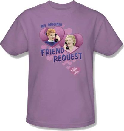 I Love Lucy Friend Request Tee