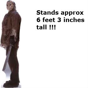 Jason Voorhees Friday the 13th Cutout