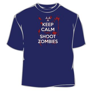 Keep Calm Shoot Zombies T-Shirt
