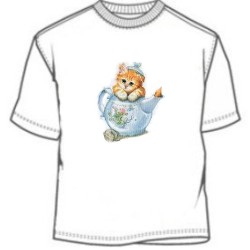 Tea Kettle Kitten T-Shirt