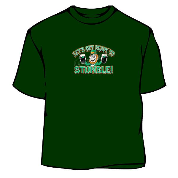 Lets Get Ready To Stumble Irish T-Shirt - TeesNThings.com