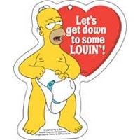 Lovin' Homer Simpson Air Freshener
