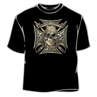 T-Shirt Skull Cross
