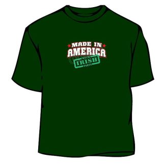 T-Shirt - Made in America with Irish Parts
